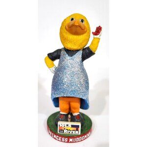 PRINCESS MUDDONNA BOBBLEHEAD Toledo Mud Hens female mascot minor league baseball